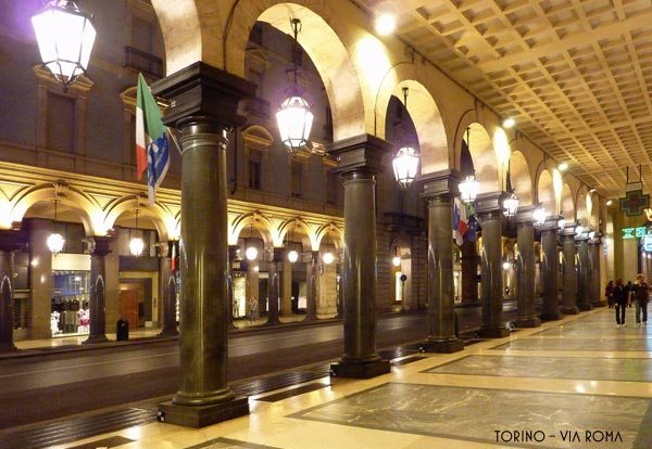 The legendary Turin arcades