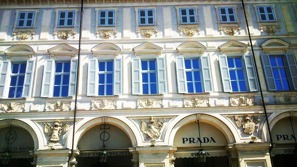 The masks of Piazza San Carlo